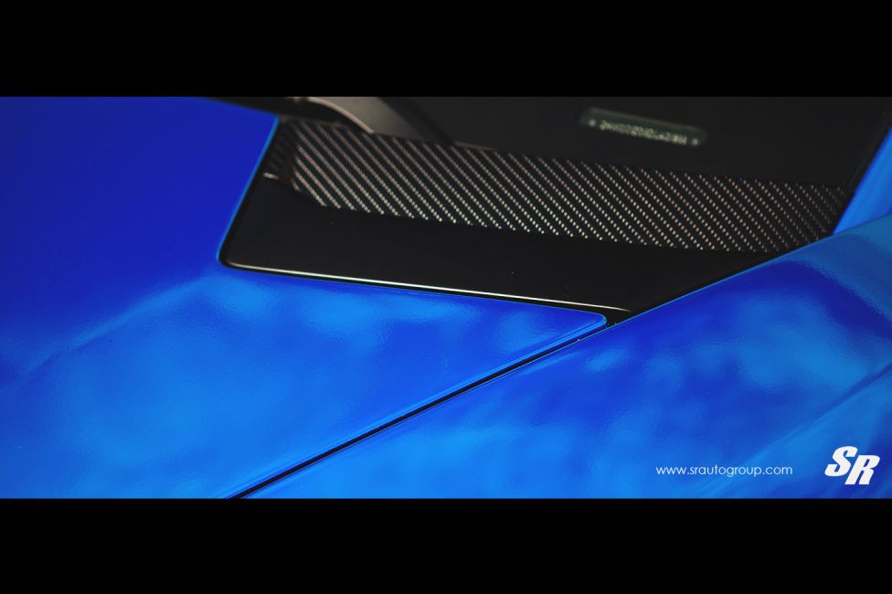 El Aventador azulón de SR