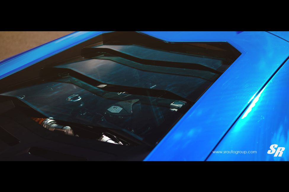 El Aventador azulón de SR