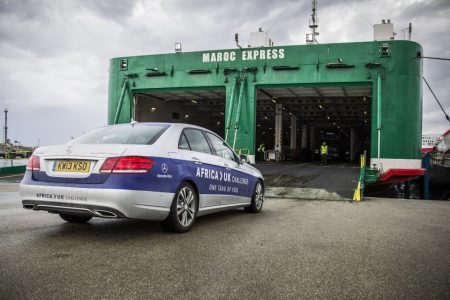 Mercedes E 300 BlueTEC híbrido, de África a Reino Unido
