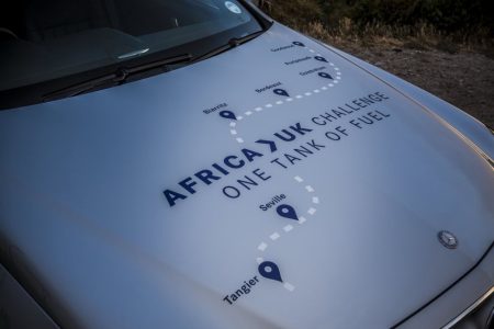 Mercedes E 300 BlueTEC híbrido, de África a Reino Unido