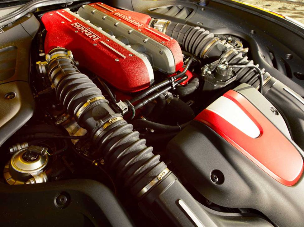 Arte sobre un Ferrari FF