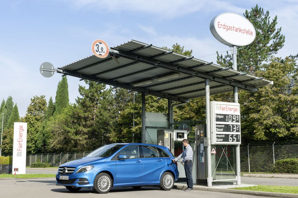 Clase B Electric Drive y B 200 Natural Gas Drive