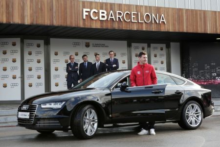 Real Madrid y F.C. Barcelona reciben sus nuevos Audi