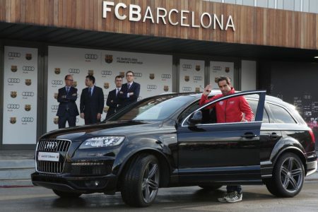 Real Madrid y F.C. Barcelona reciben sus nuevos Audi
