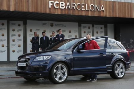Real Madrid y F.C. Barcelona reciben sus nuevos Audi