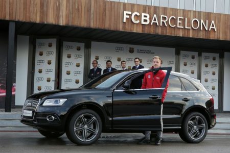 Real Madrid y F.C. Barcelona reciben sus nuevos Audi