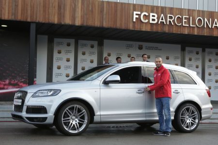 Real Madrid y F.C. Barcelona reciben sus nuevos Audi