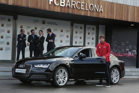 Real Madrid y F.C. Barcelona reciben sus nuevos Audi