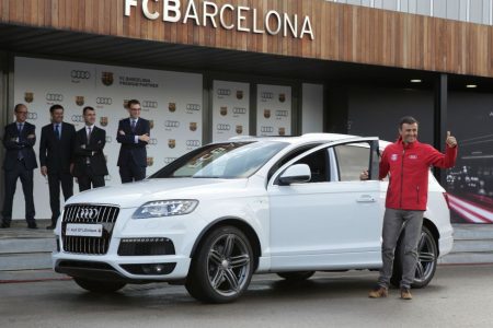 Real Madrid y F.C. Barcelona reciben sus nuevos Audi