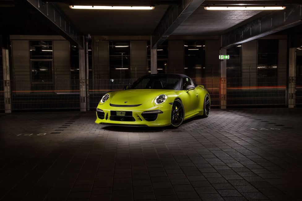 TechArt presenta el Porsche 911 Targa 4 más chillón