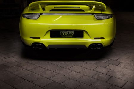 TechArt presenta el Porsche 911 Targa 4 más chillón