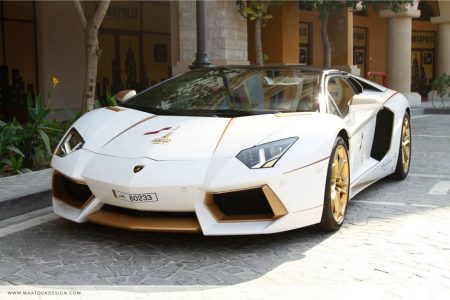 Oro para el Aventador