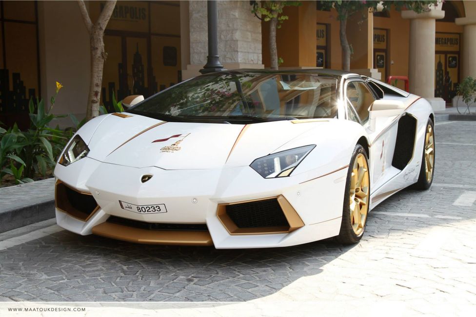 Oro para el Aventador