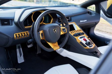 Oro para el Aventador