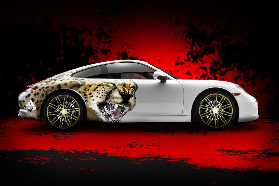 Porsche 911 Adidas NFL