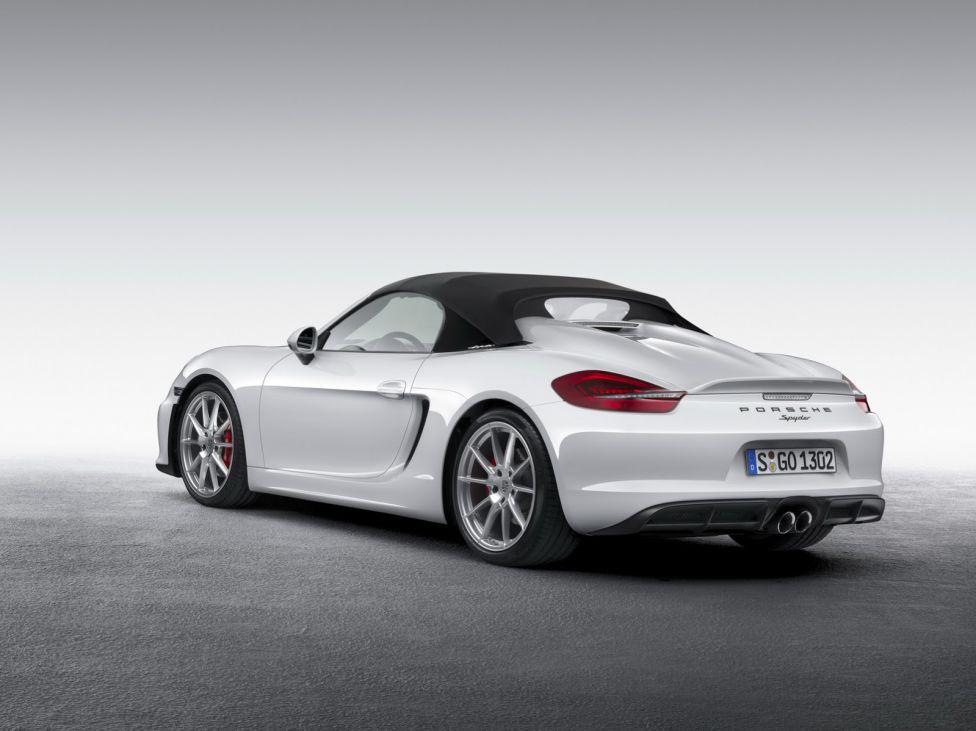 Porsche Boxster Spyder 2015