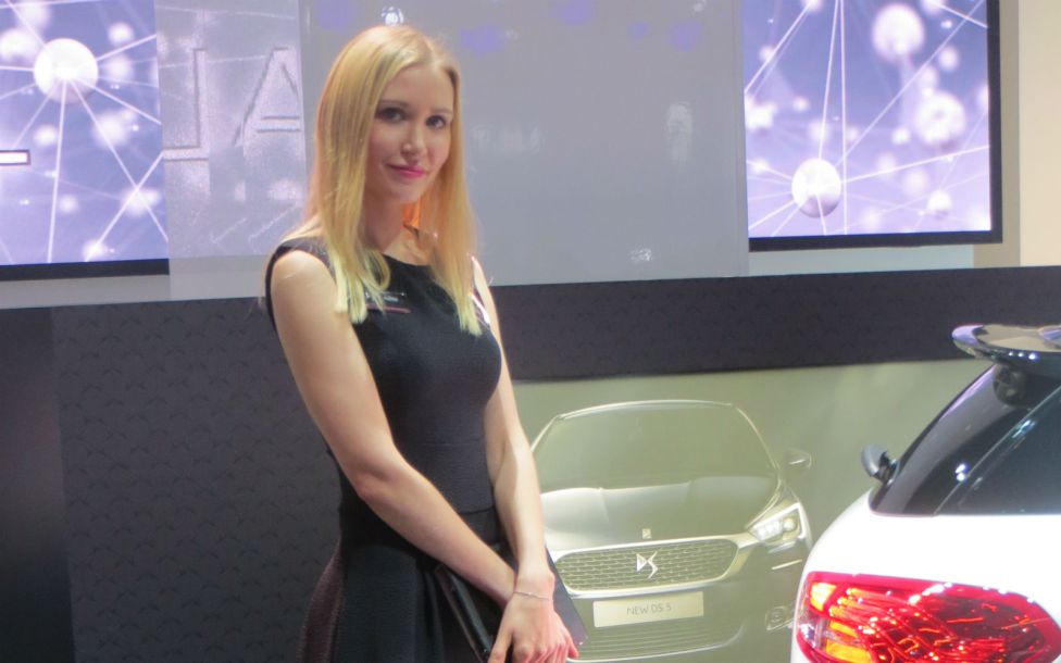 Las chicas del Salón del Automóvil Barcelona 2015