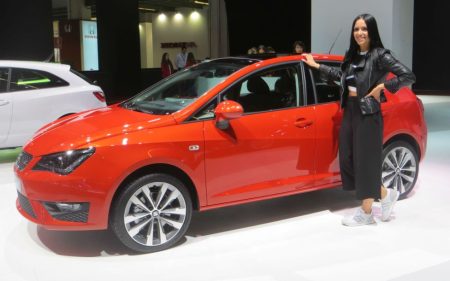 Las chicas del Salón del Automóvil Barcelona 2015