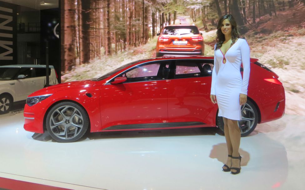 Las chicas del Salón del Automóvil Barcelona 2015