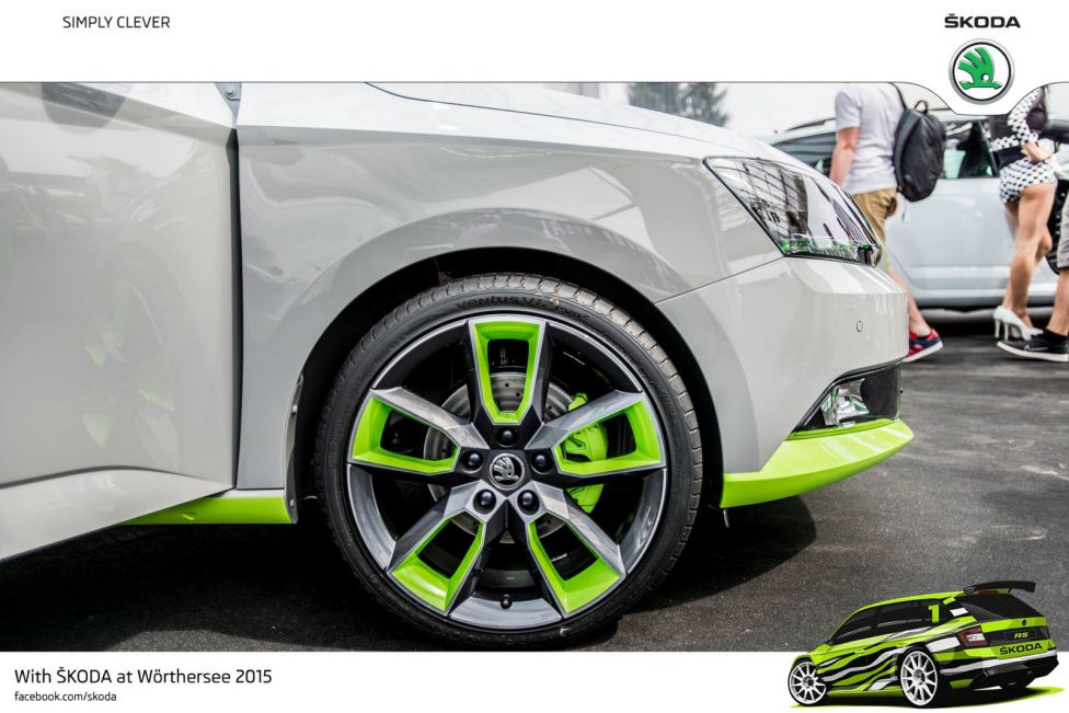Skoda en el Wörthersee 2015