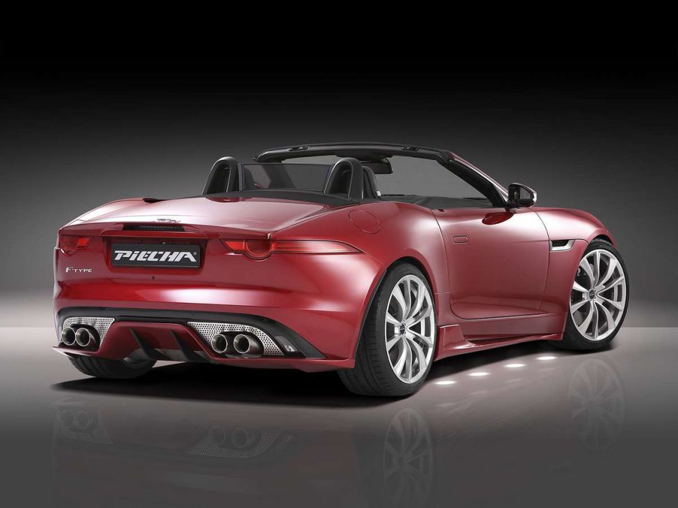 Piescha perfecciona el F-Type