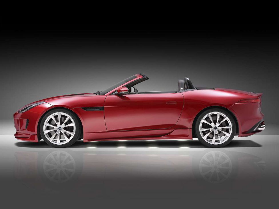 Piescha perfecciona el F-Type