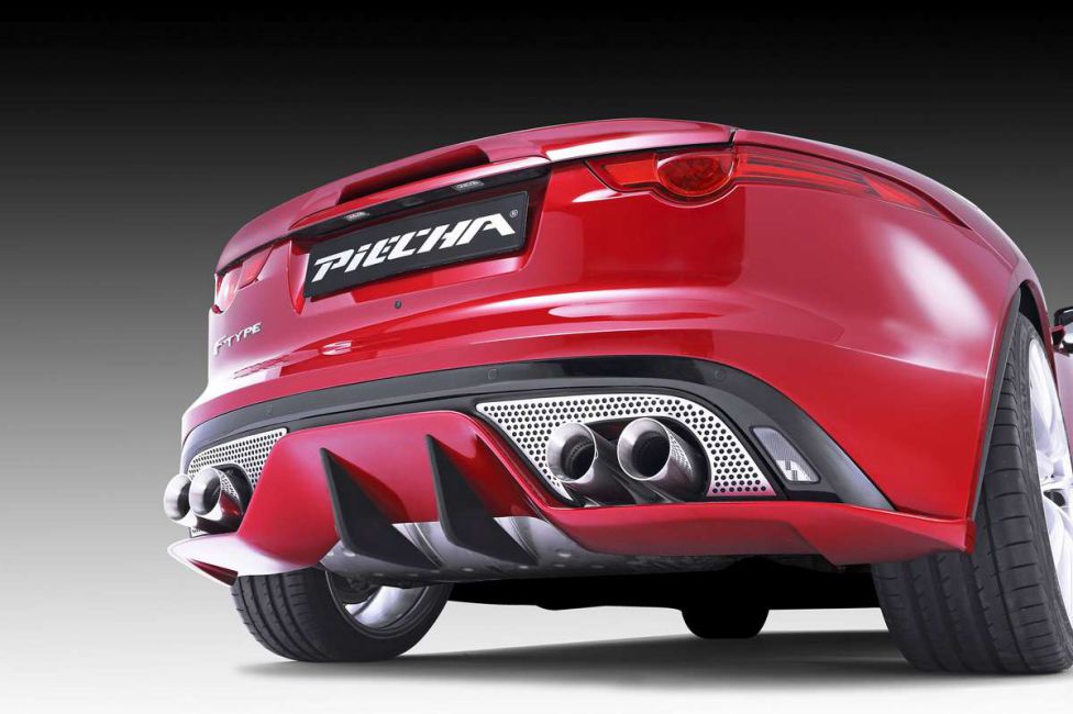 Piescha perfecciona el F-Type