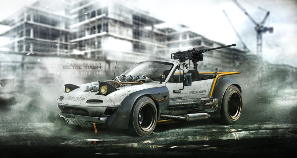 ¿Reconoces alguno de estos coches a lo Mad Max?