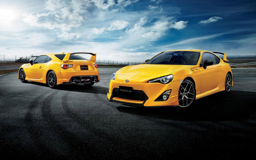 Toyota GT86 Yellow Limited