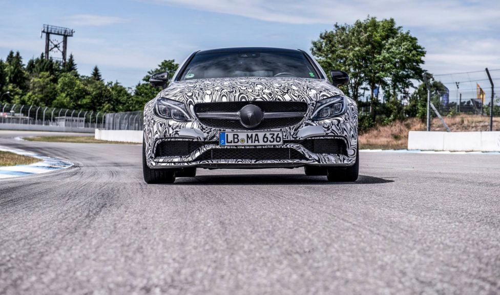 AMG C 63 Coupé camuflado