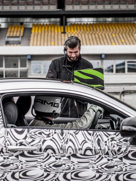 AMG C 63 Coupé camuflado
