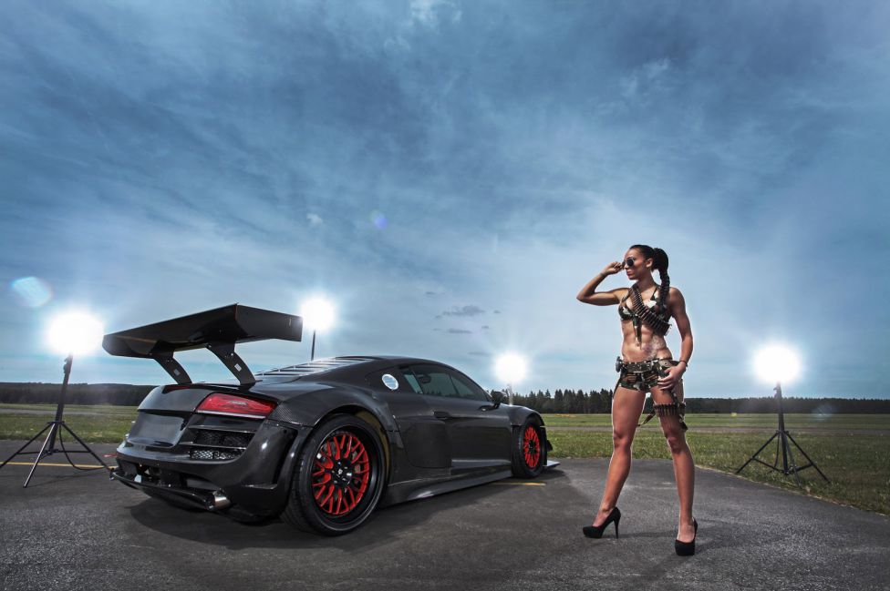 Carbono y caballos para el R8