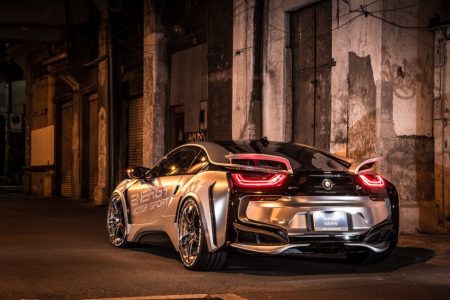 El i8 radicaliza su aspecto gracias a Energy Motor Sport